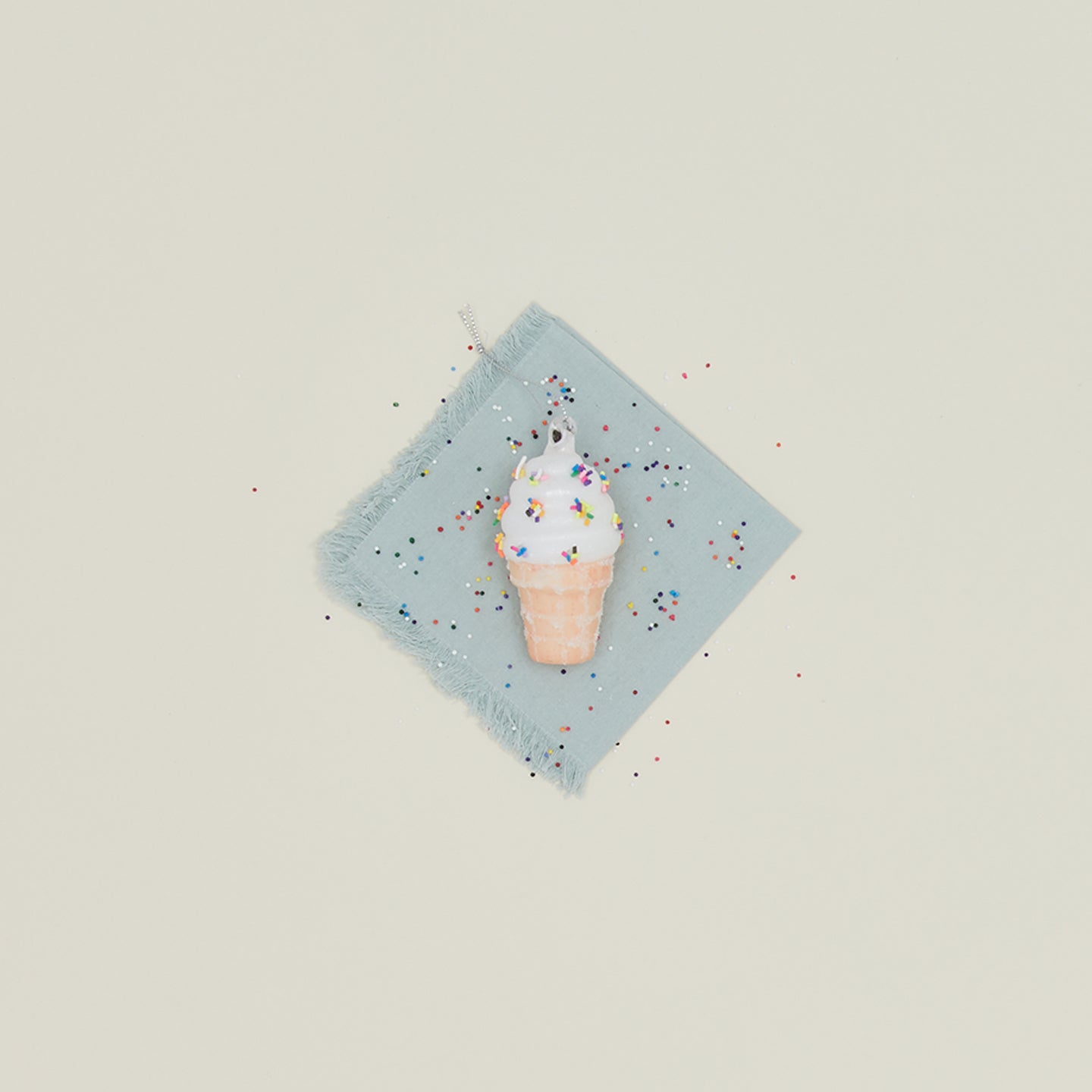 Ice Cream Cone Ornament