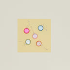 French Macaron Ornament, Set of 5