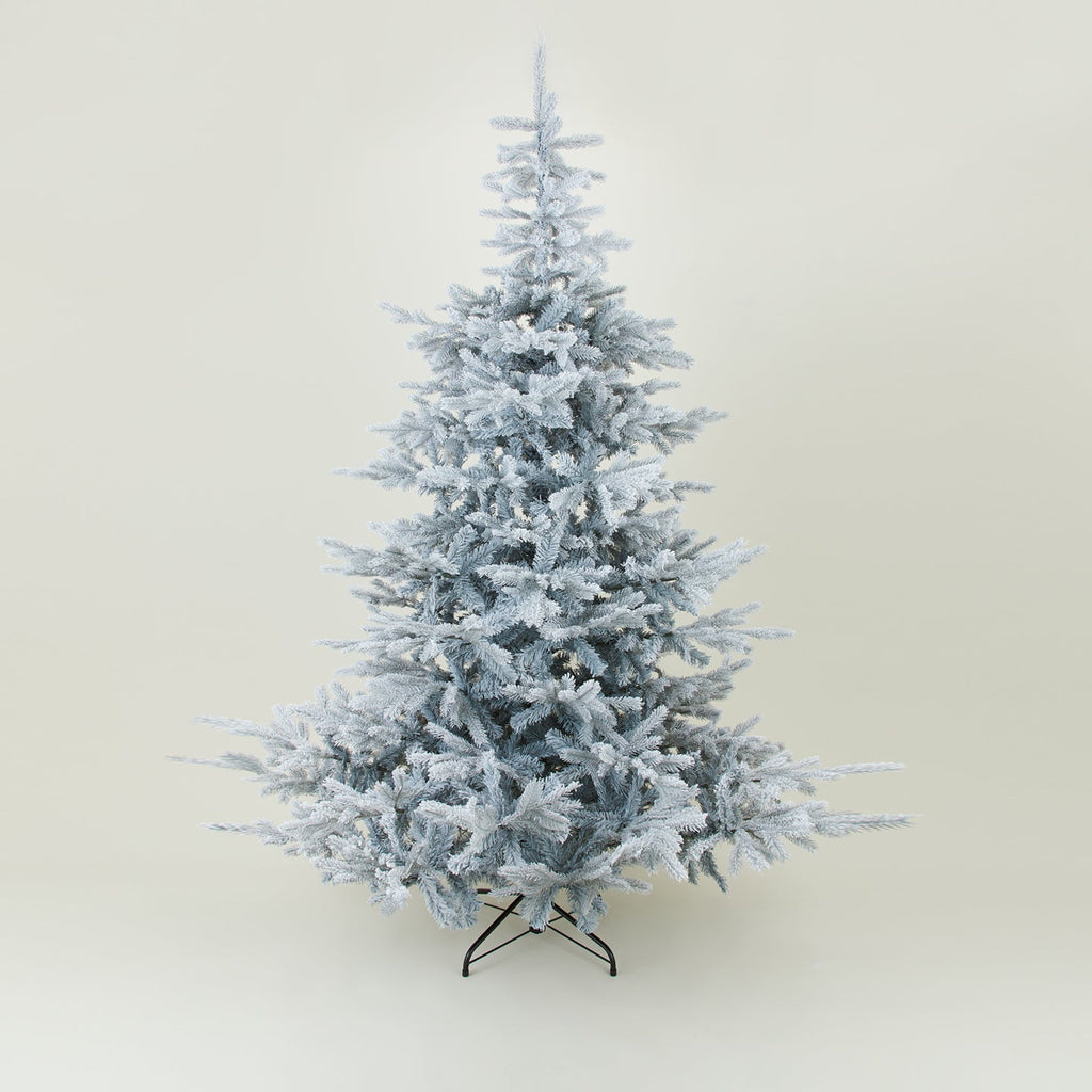 Grandis Fir Faux Tree, Flocked