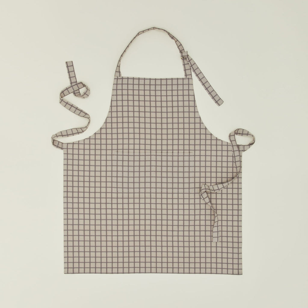 Essential Apron and Towel Bundle - Light Grey/Dark Grey