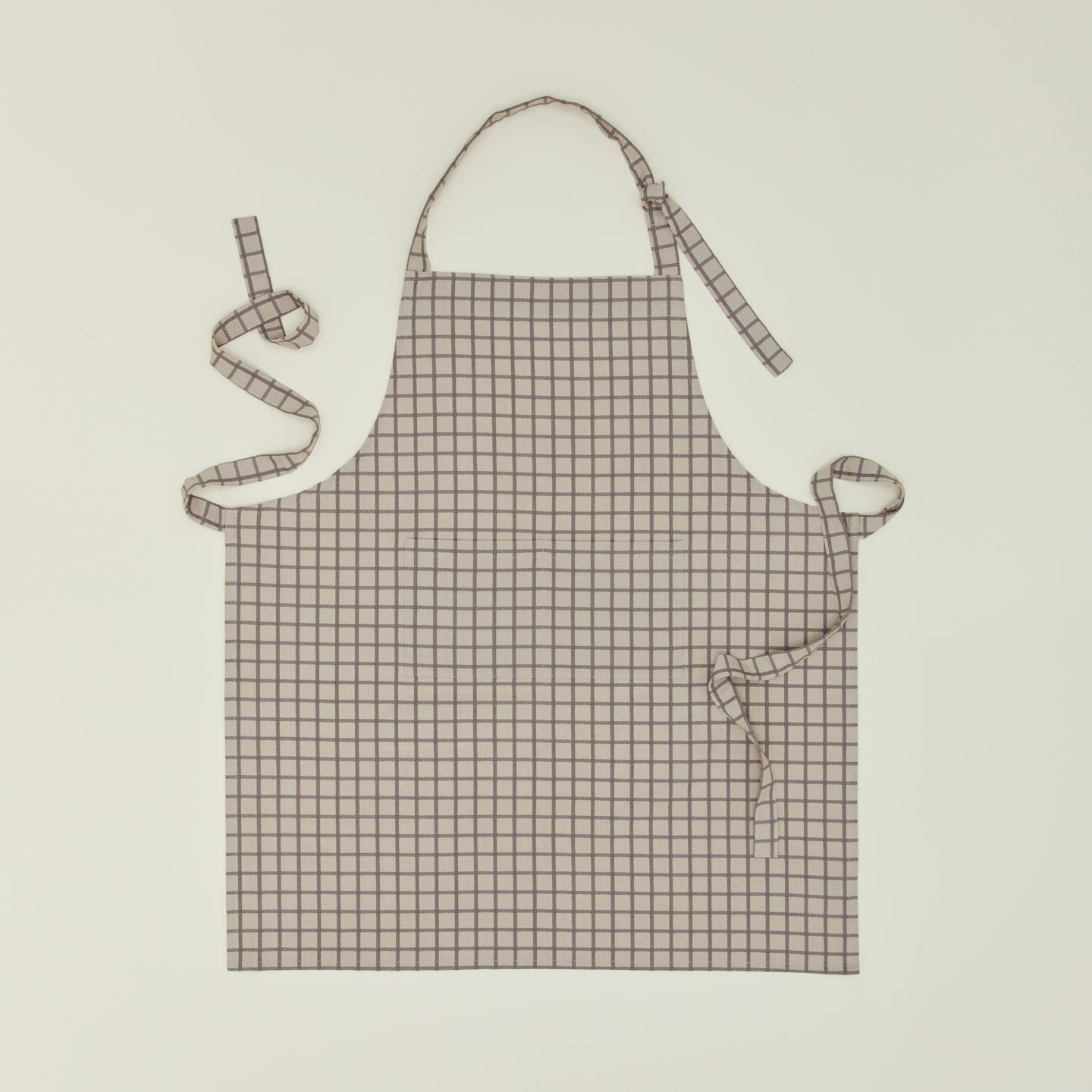 Essential Apron and Towel Bundle - Light Grey/Dark Grey
