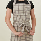 Essential Apron and Towel Bundle - Light Grey/Dark Grey