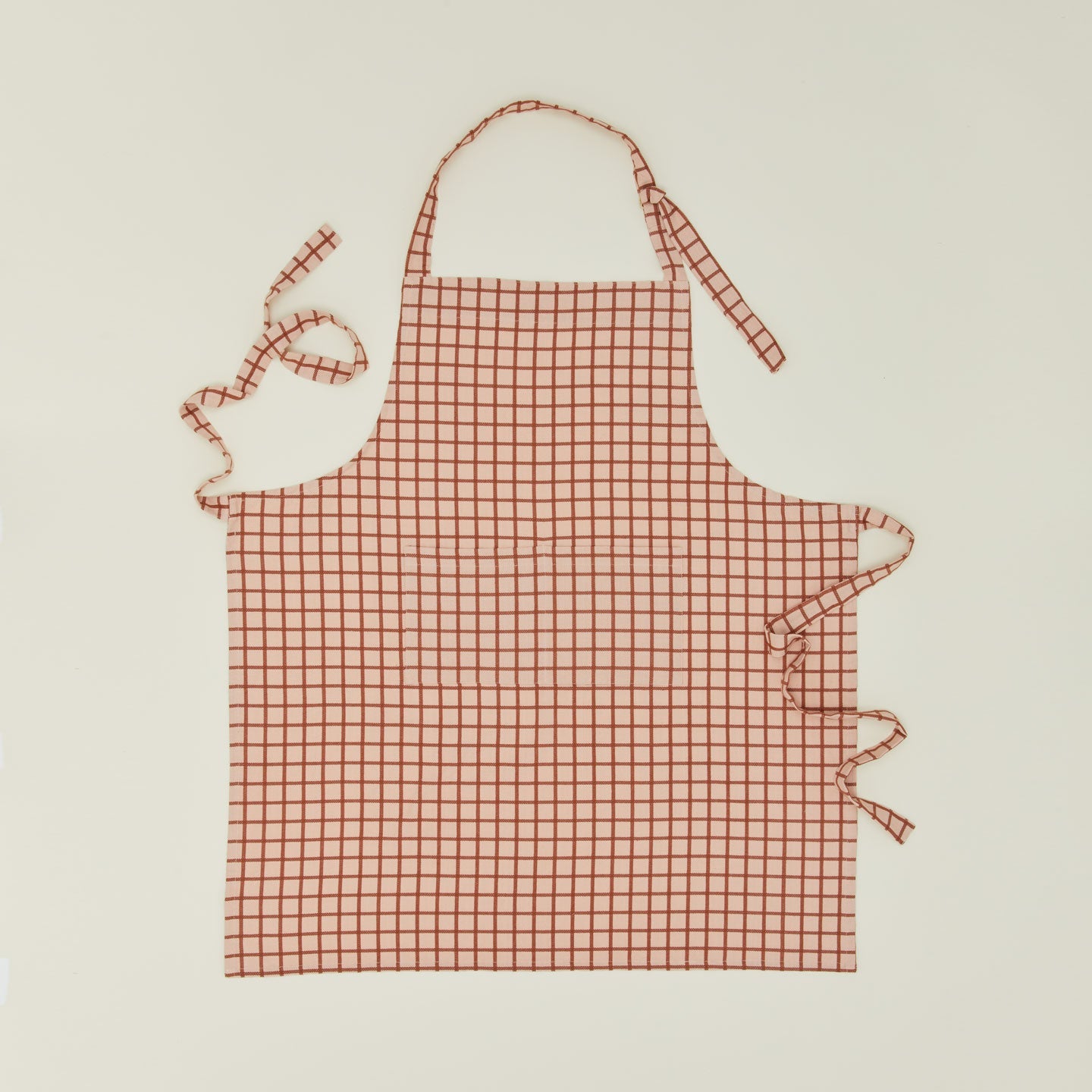 Essential Apron and Towel Bundle - Blush/Terracotta