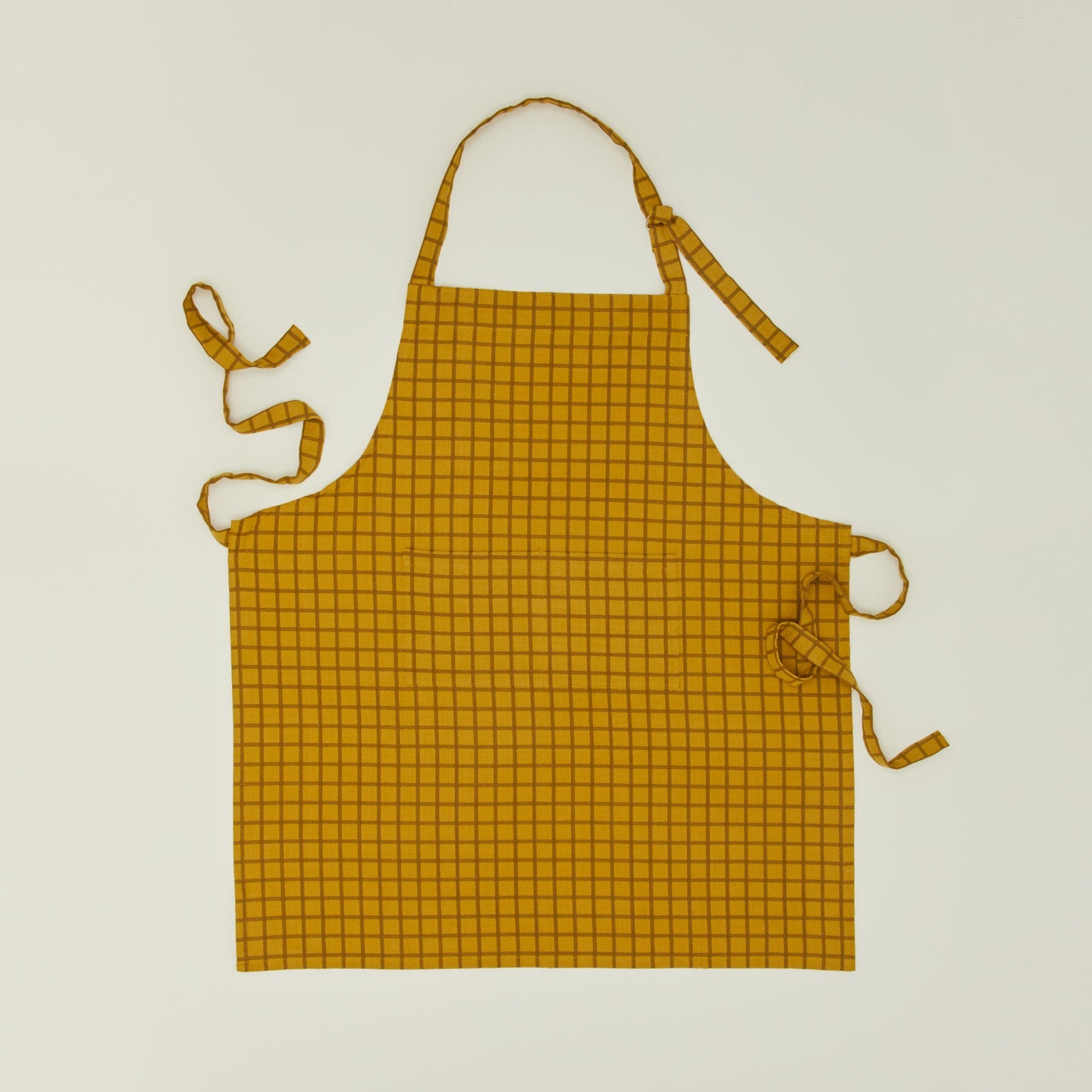 Essential Apron and Towel Bundle - Mustard/Bronze