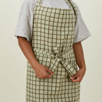 Essential Apron and Towel Bundle - Sage/Olive