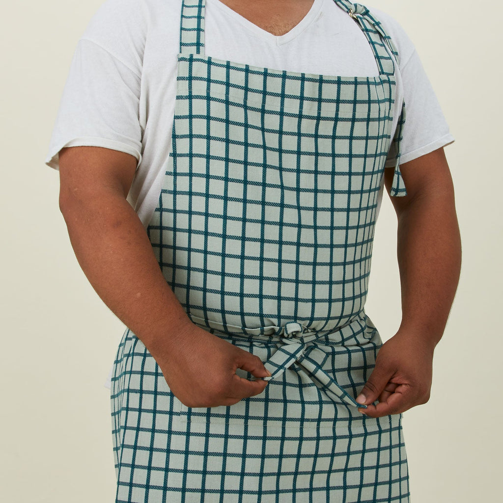 Essential Apron and Towel Bundle - Sky/Peacock