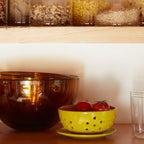 Berry Bowl with Dish - Yellow