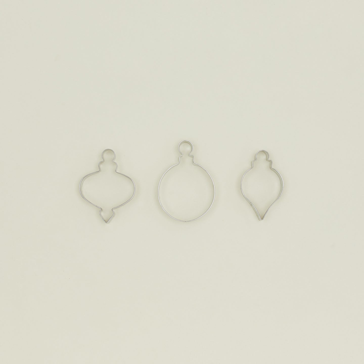 Ornament Cookie Cutter, Set of 3