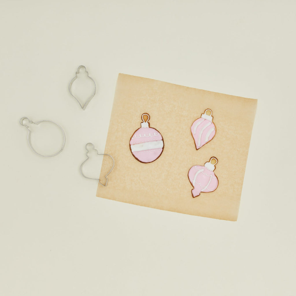 Ornament Cookie Cutter, Set of 3