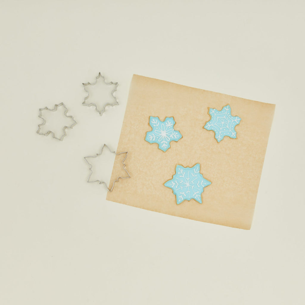 Snowflake Cookie Cutter, Set of 3