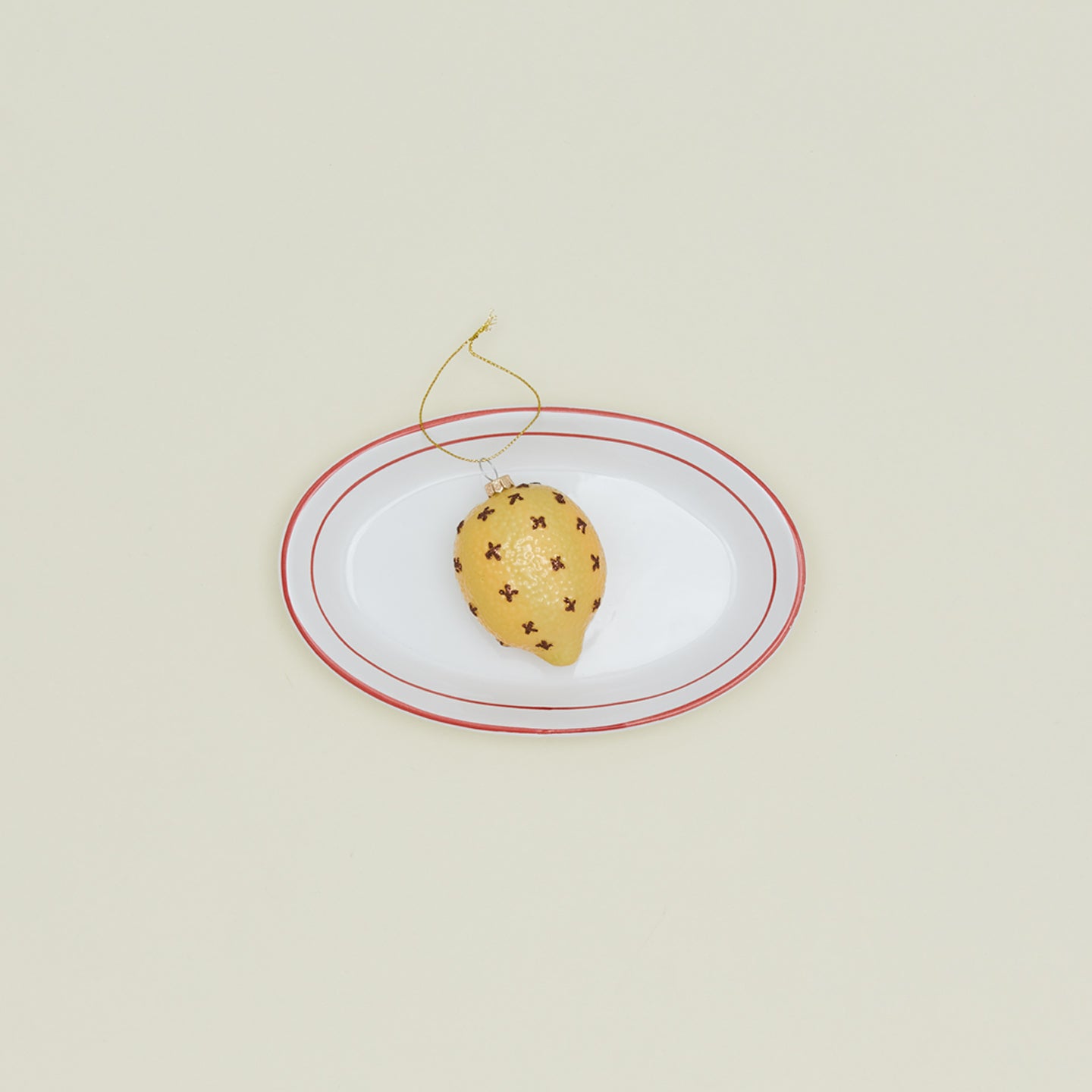 Lemon Pomander Ornament