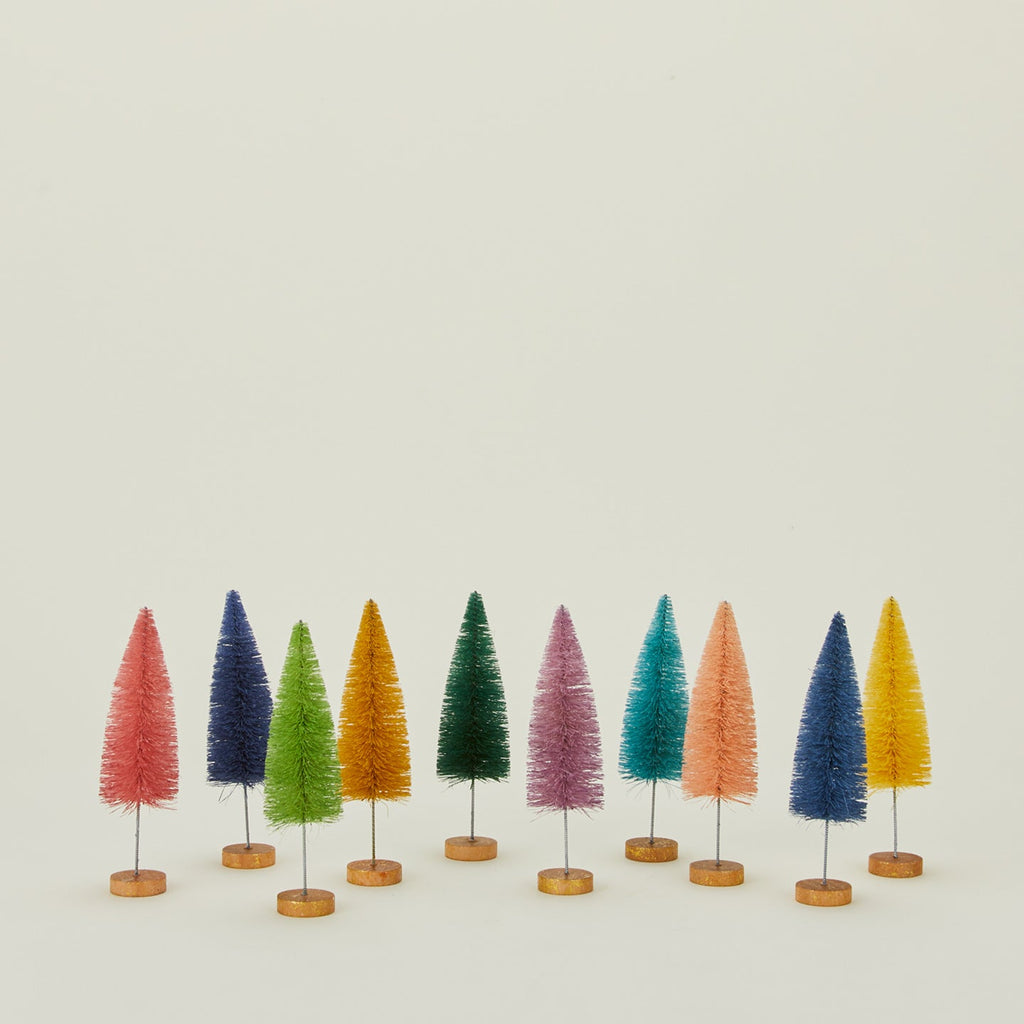 Bottlebrush Forest, Set of 10 - Rainbow