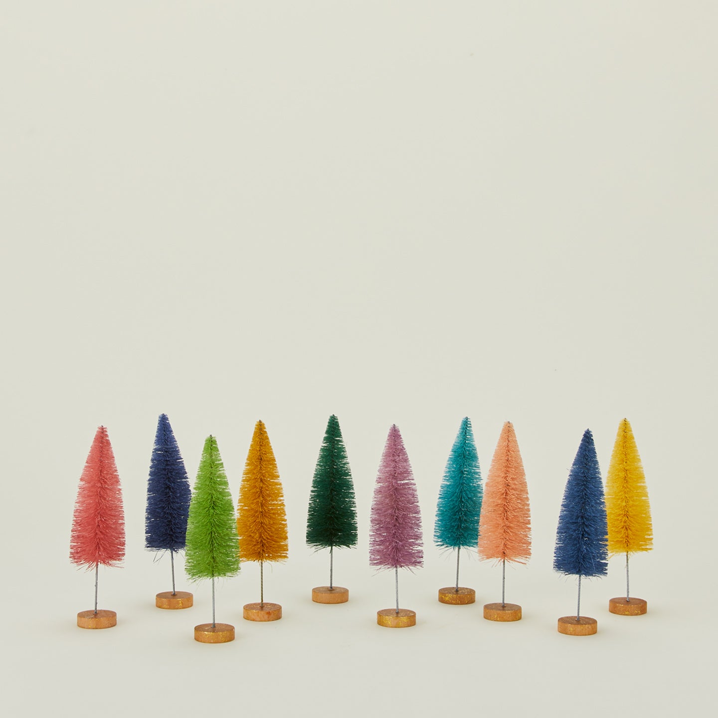 Bottlebrush Forest, Set of 10 - Rainbow