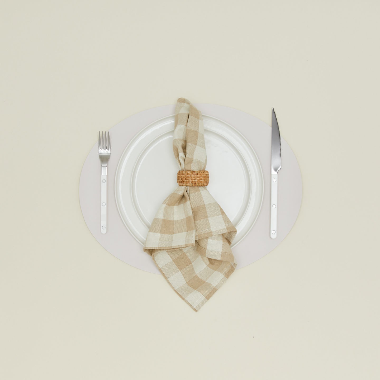 Rattan Napkin Rings, Set of 4