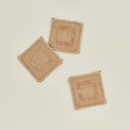 Jute Scrubber, Set of 3