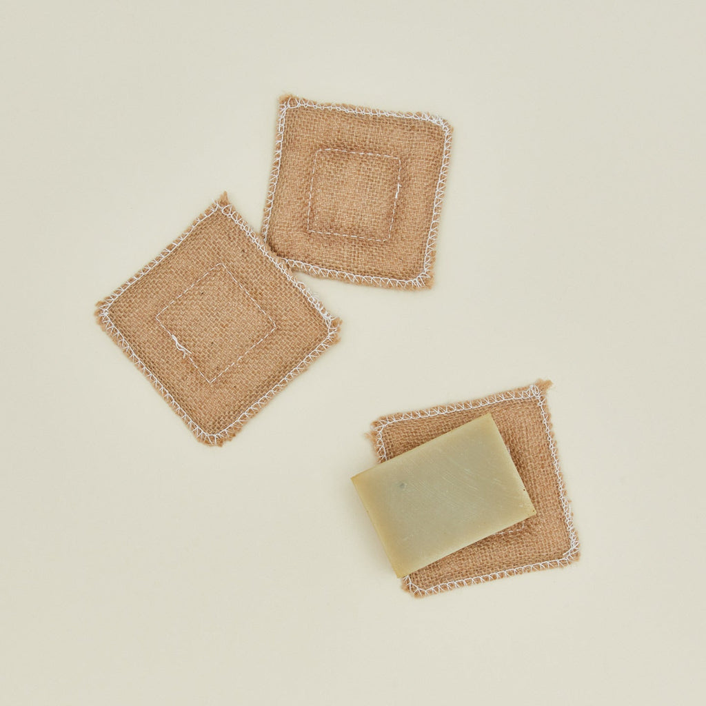 Jute Scrubber, Set of 3