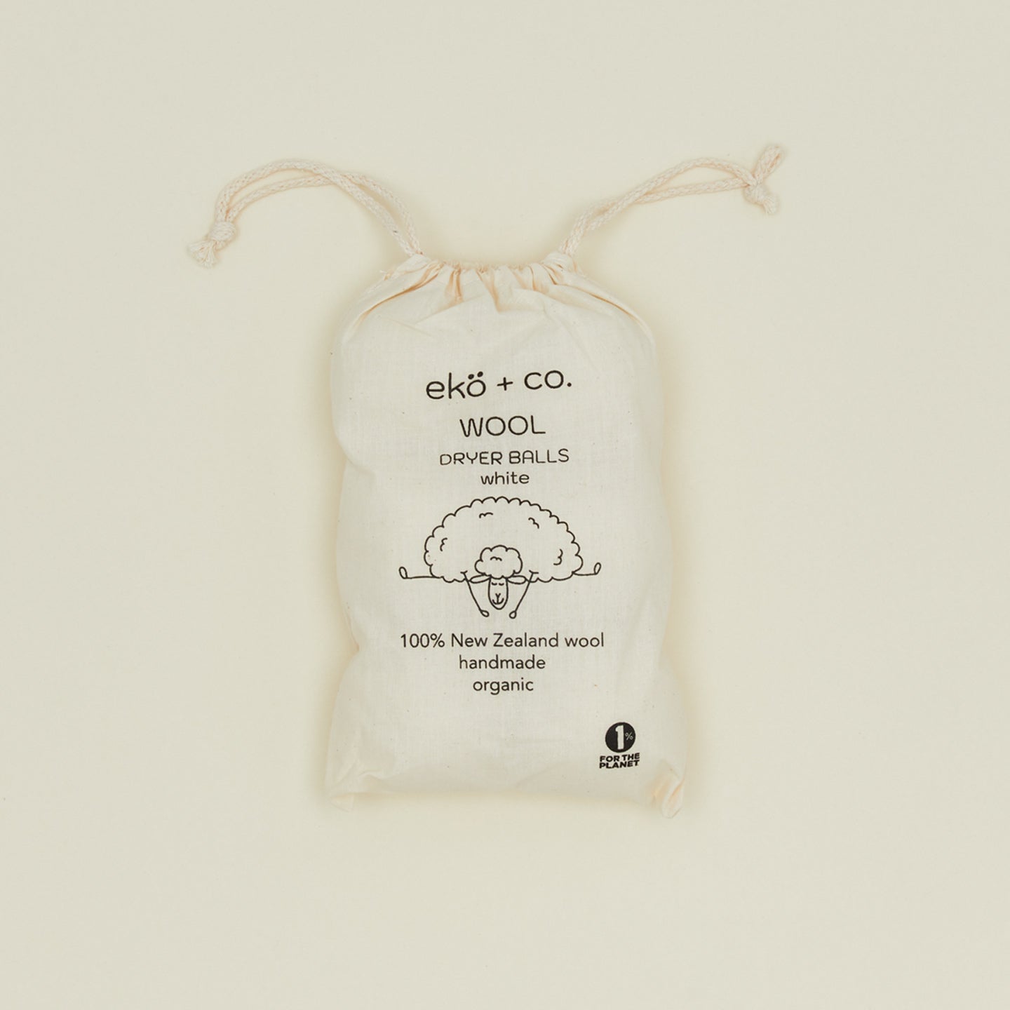 Organic Wool Dryer Balls, Set of 6