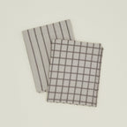 Essential Apron and Towel Bundle - Light Grey/Dark Grey