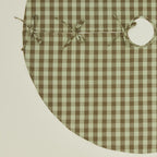 Essential GIngham Tree Skirt - Sage/Olive