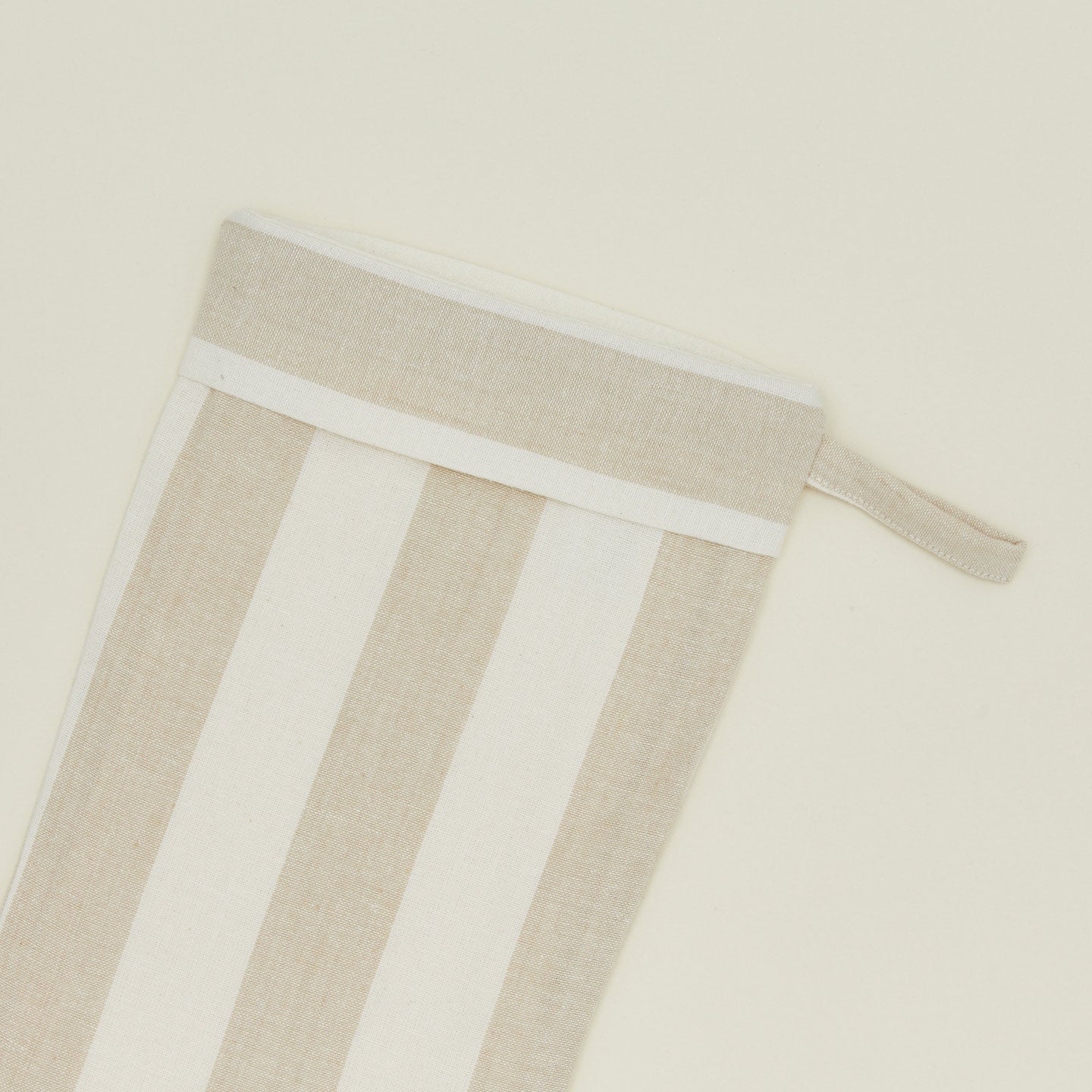 Essential Striped Stocking - Ivory/Flax
