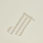 Essential Striped Stocking - Ivory/Flax