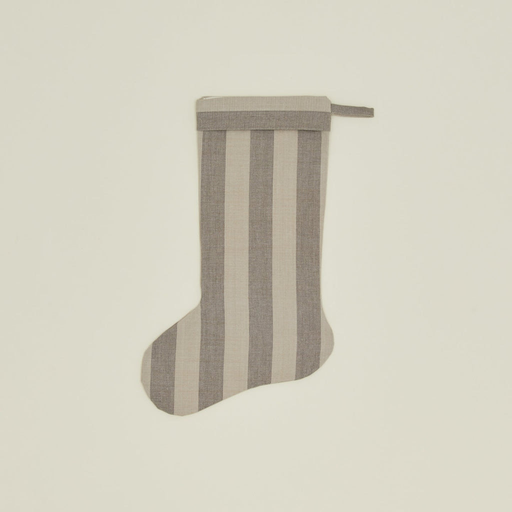 Essential Striped Stocking - Light Grey/Dark Grey