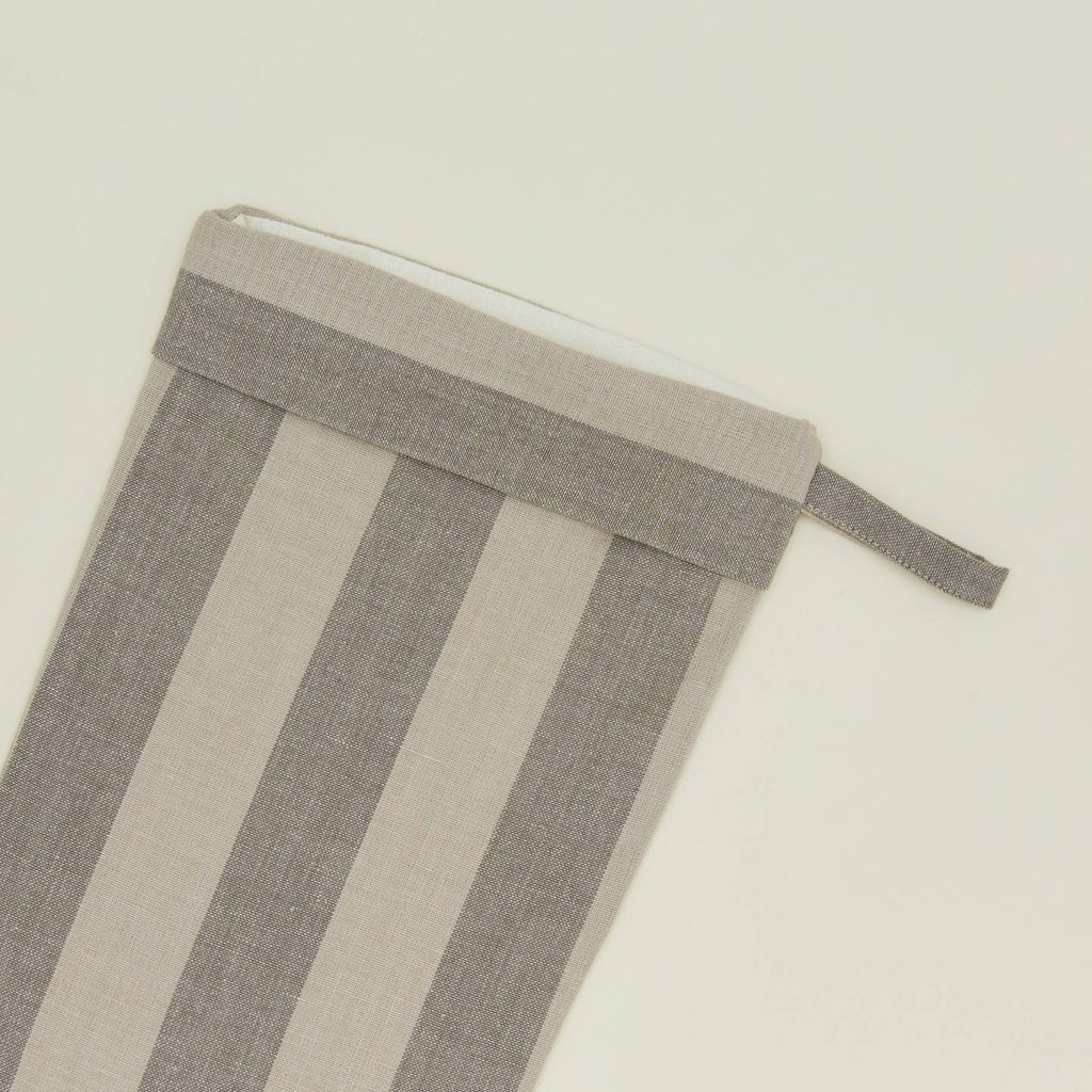Essential Striped Stocking - Light Grey/Dark Grey