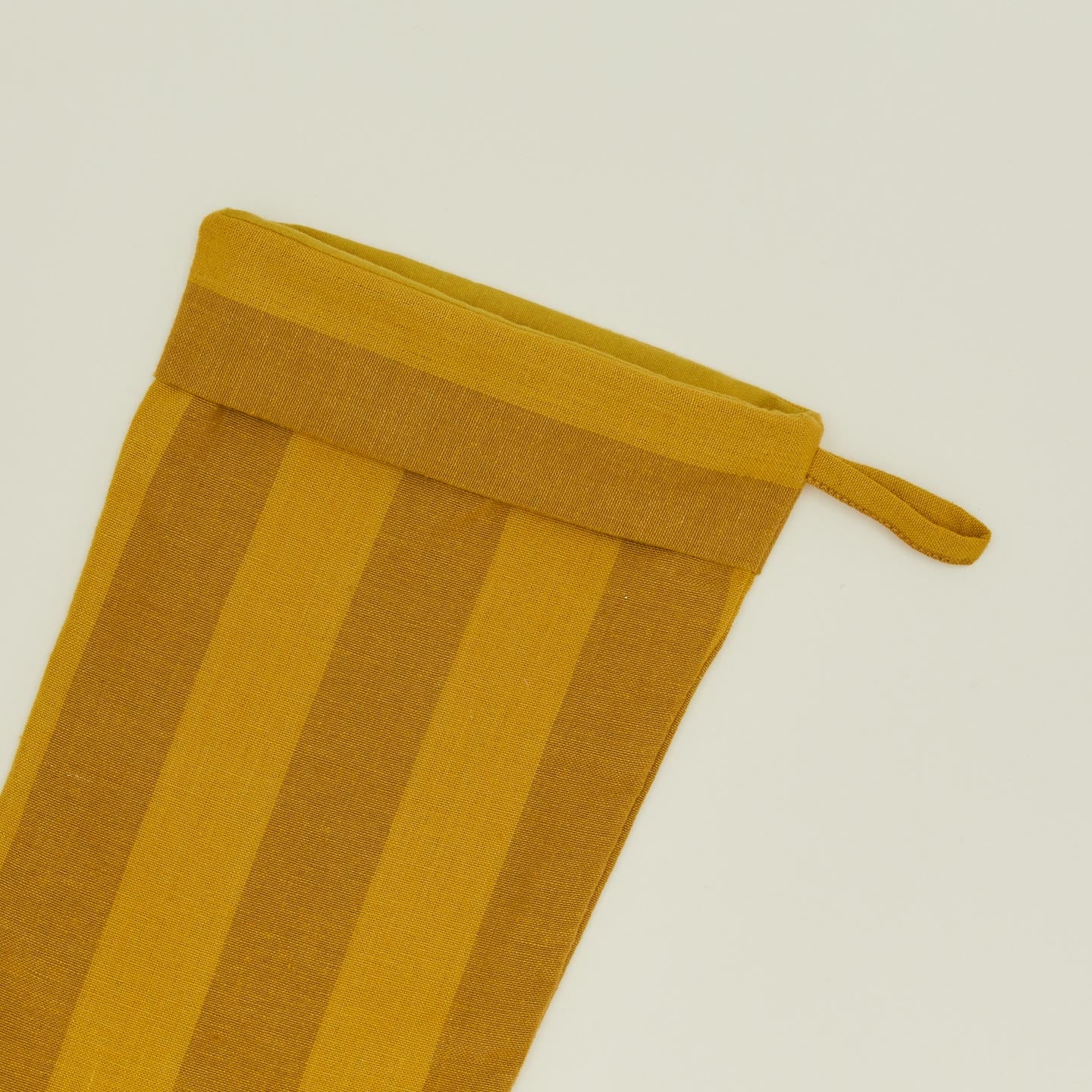 Essential Striped Stocking - Mustard/Bronze