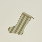 Essential Striped Stocking - Sage/Olive