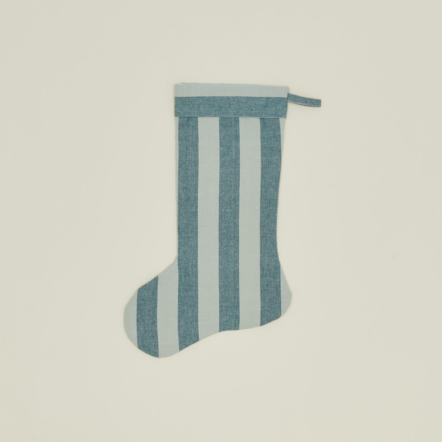 Essential Striped Stocking - Sky/Peacock