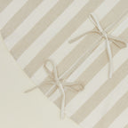 Essential Striped Tree Skirt - Ivory/Flax