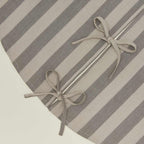 Essential Striped Tree Skirt - Light Grey/Dark Grey