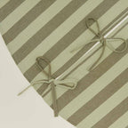 Essential Striped Tree Skirt - Sage/Olive