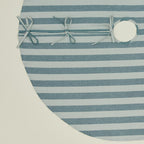 Essential Striped Tree Skirt - Sky/Peacock
