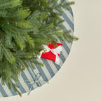 Essential Striped Tree Skirt - Sky/Peacock