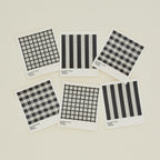 Essential Swedish Dishcloth, Set of 6 - Light Grey/Black