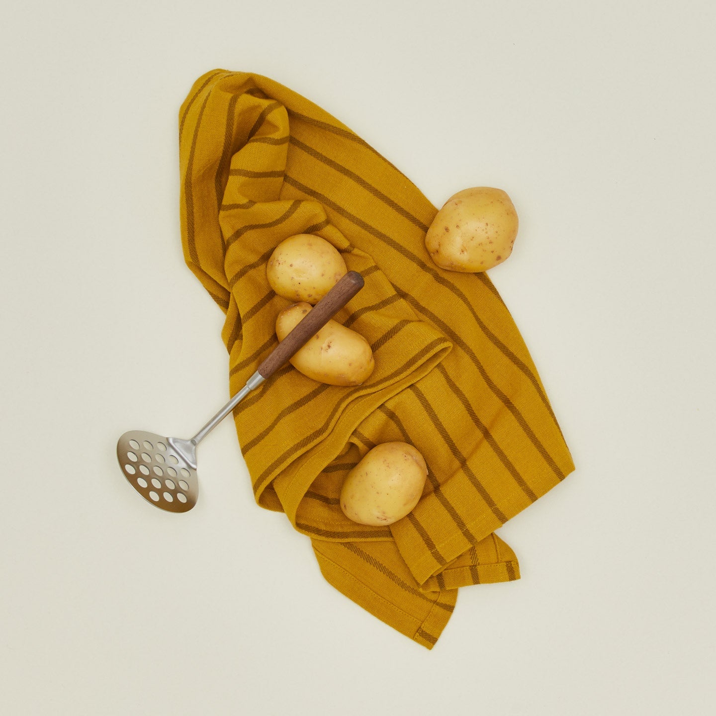 Walnut-Handled Potato Masher