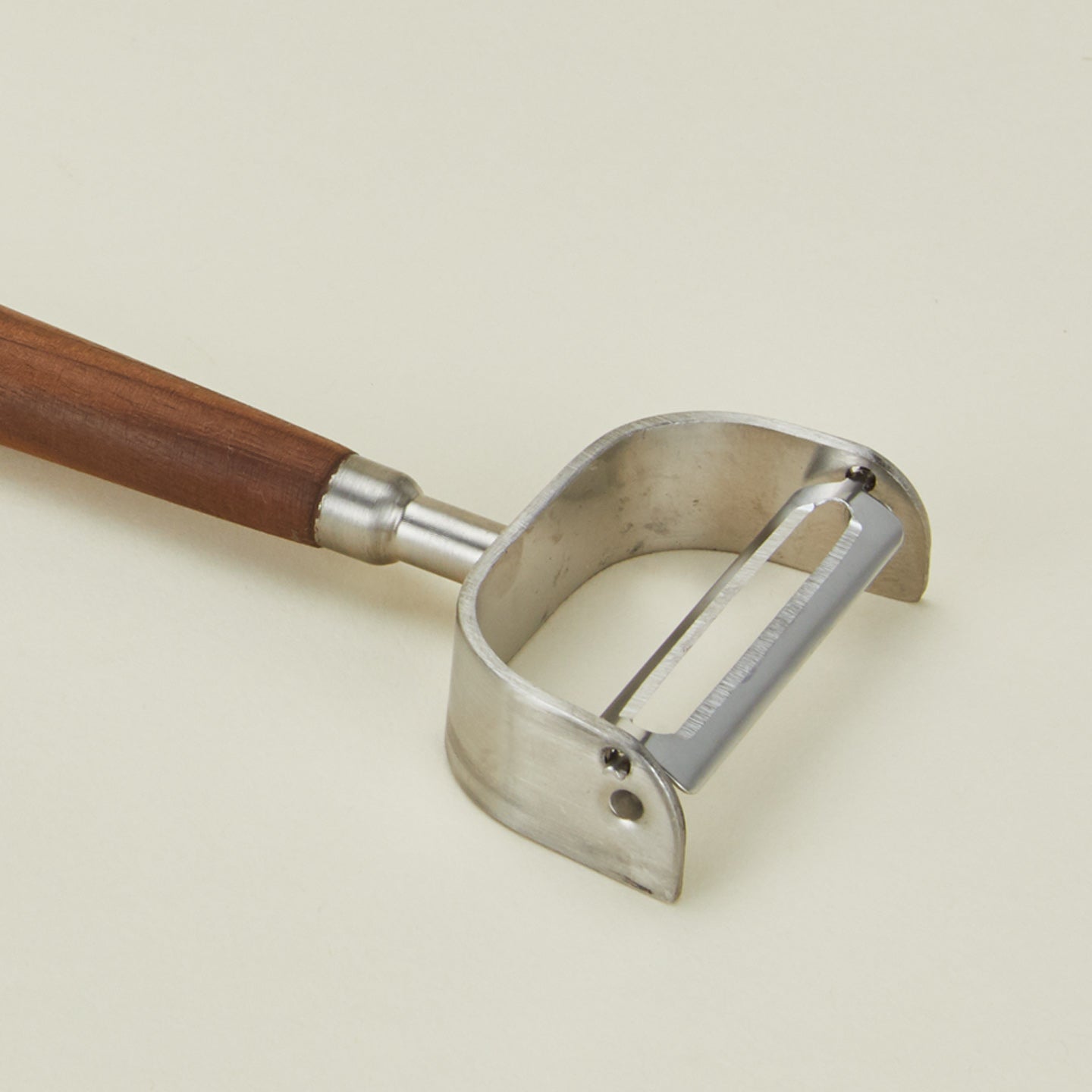 Walnut-Handled Vegetable Peeler