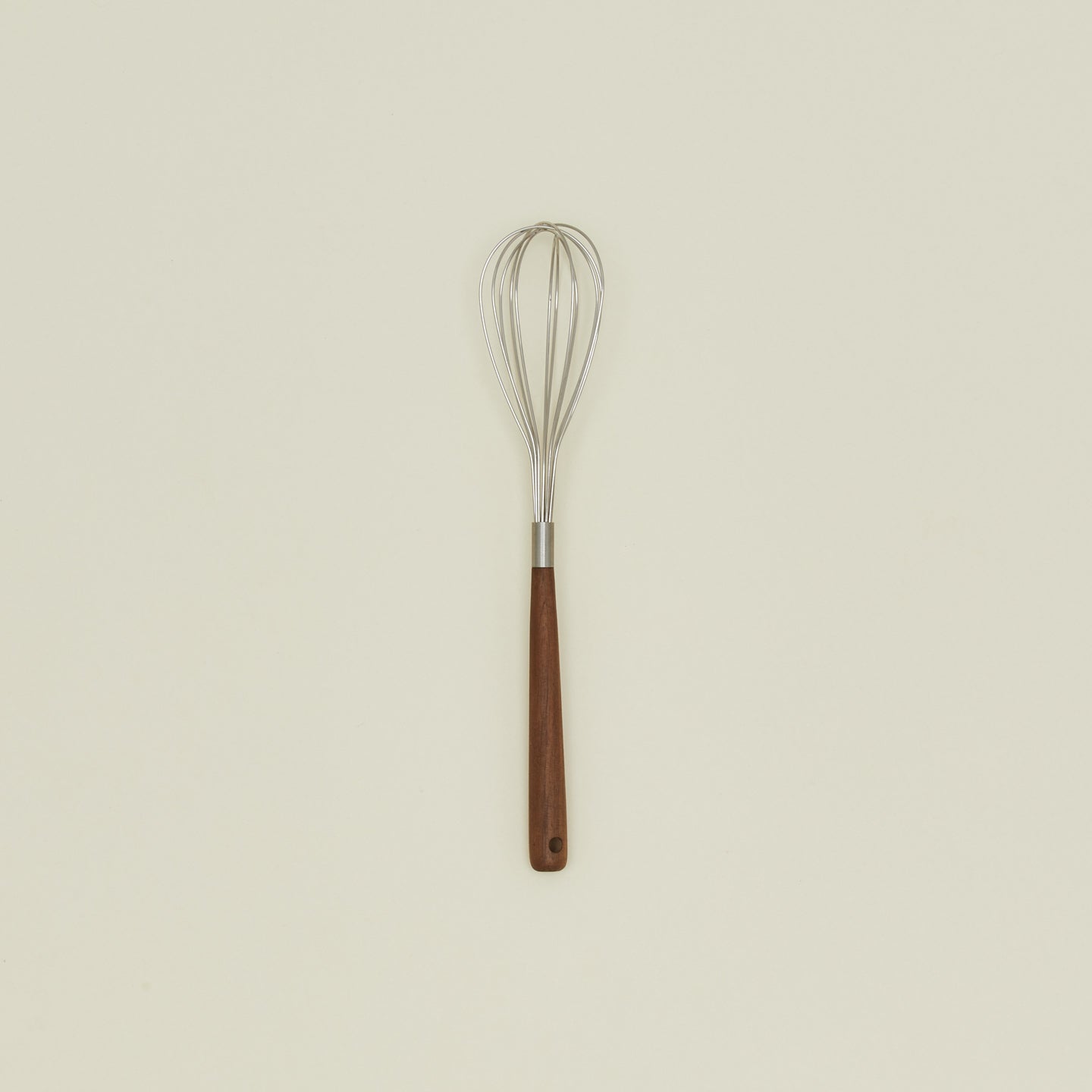 Walnut-Handled Whisk