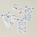 Bacon + Egg Iron-On Art Pair