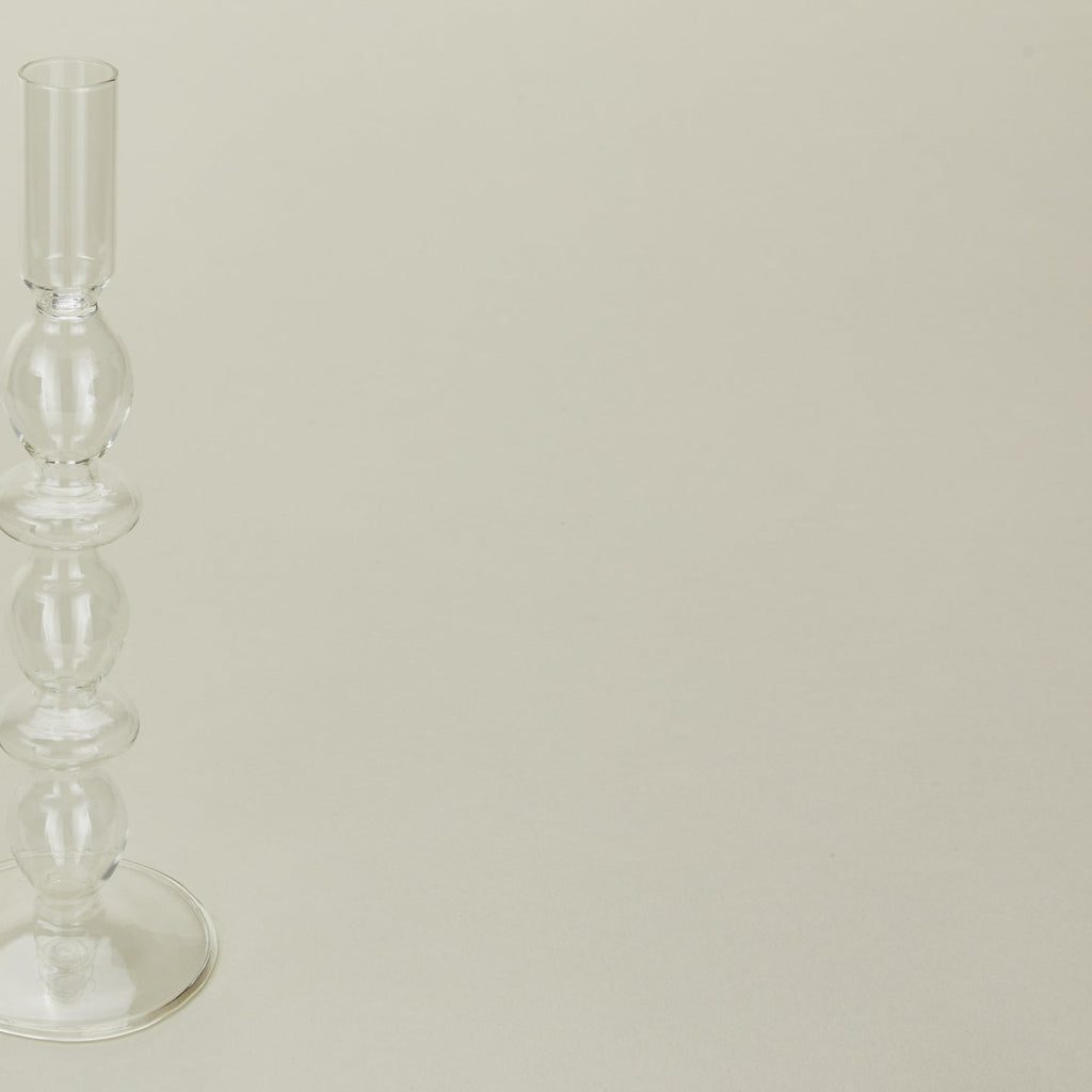 Bubble Candle Holder, Set of 2 - Clear