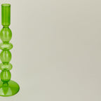 Bubble Candle Holder, Set of 2 - Green