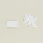 Gold Border Placecard, Set of 8