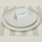 Gold Border Placecard, Set of 8