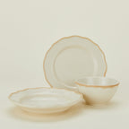 Ogee Edge Salad Plate - Latte