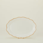 Ogee Edge Oval Platter - Latte