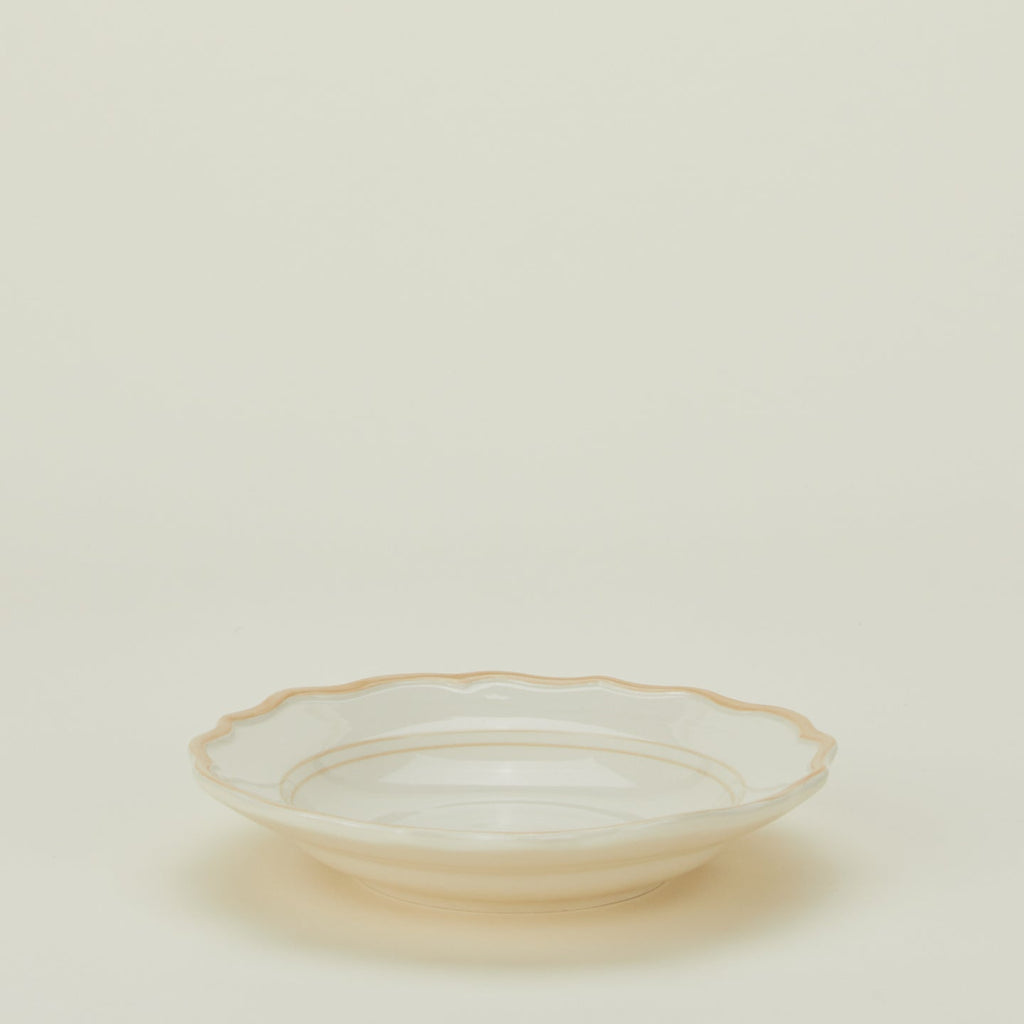 Ogee Edge Pasta Bowl - Latte