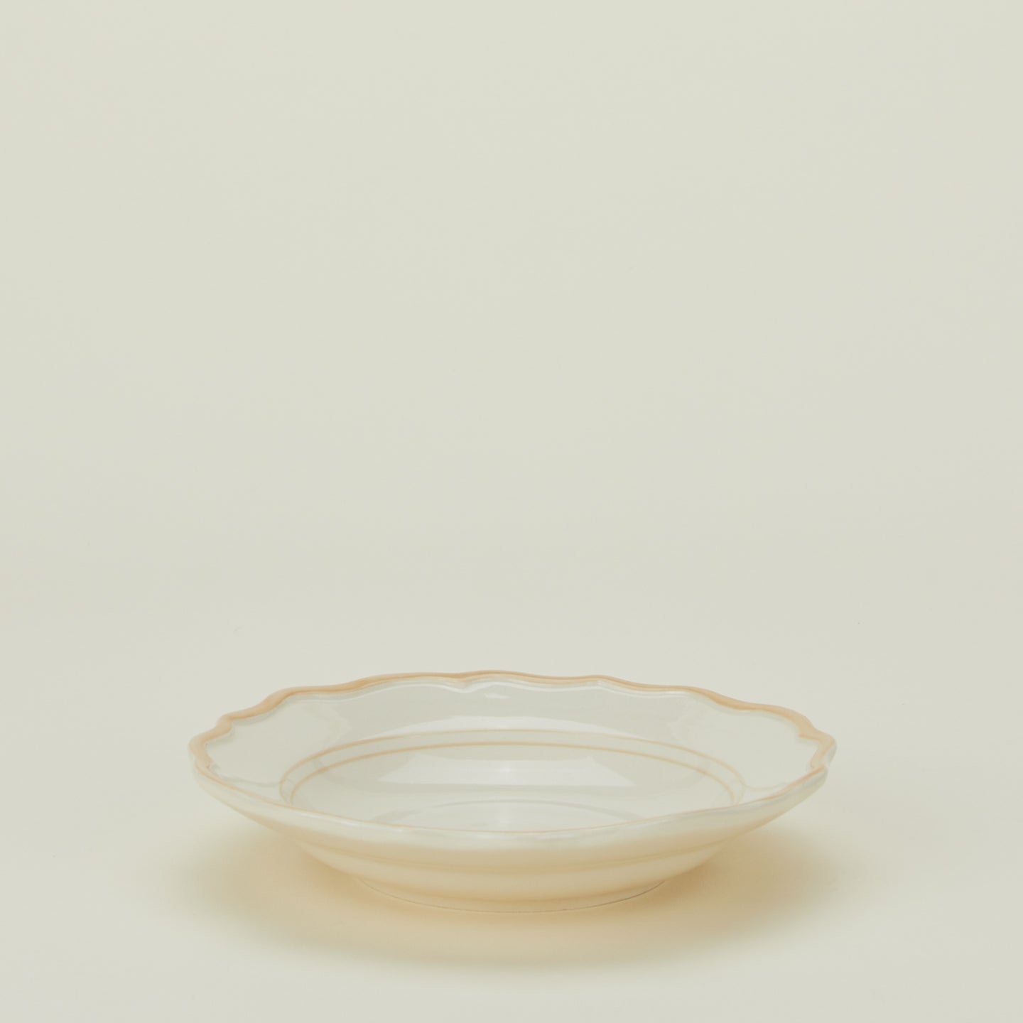 Ogee Edge Pasta Bowl - Latte