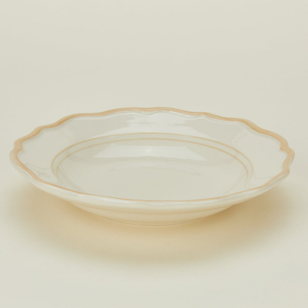 Ogee Edge Pasta Bowl - Latte