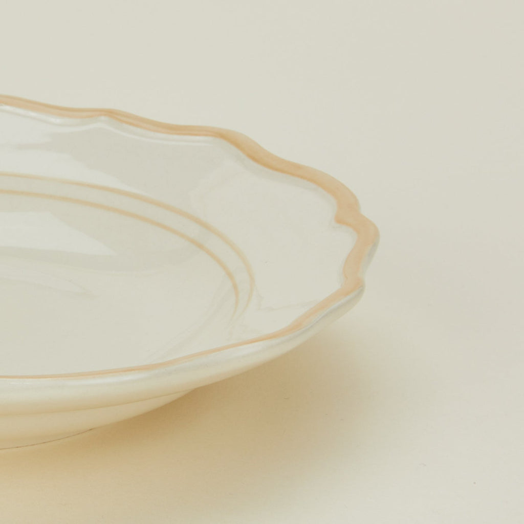 Ogee Edge Pasta Bowl - Latte